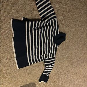 Striped Black and White Sweater
